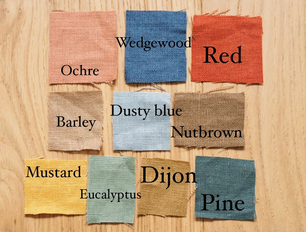 Sawtooth Star Linen Stockings