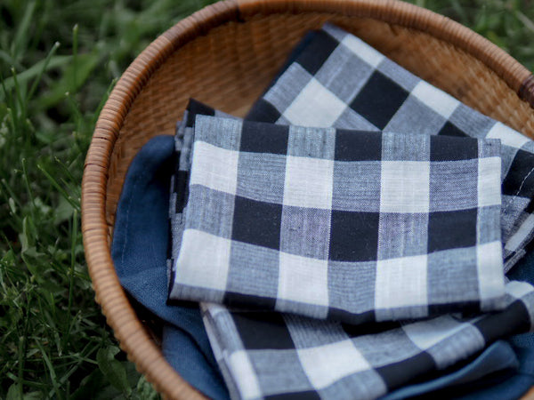 Linen Napkins- 6 Large