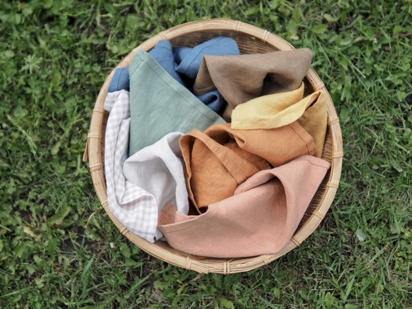 Linen Napkins- 6 Large