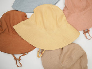 Linen Sun Hats